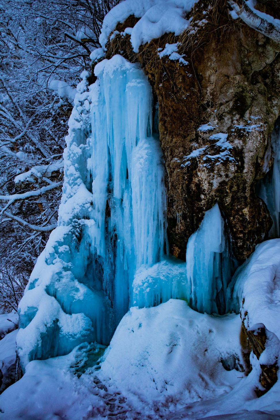 Frozen Waterfall